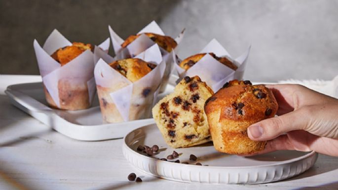 Muffins con chips de chocolate: la receta fácil y rápida que estabas buscando